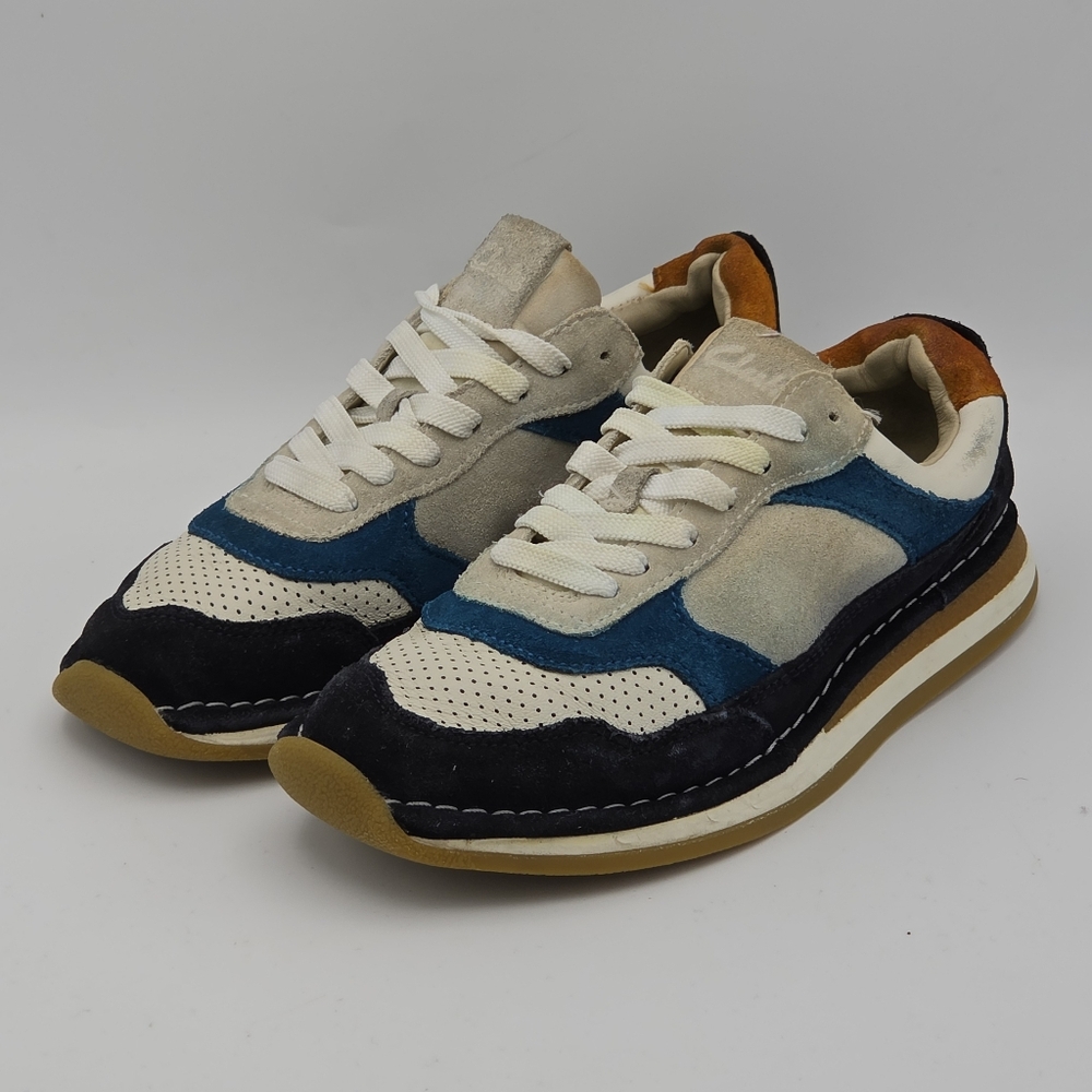 CLARKS Craft Run Tor Kid In Blue
